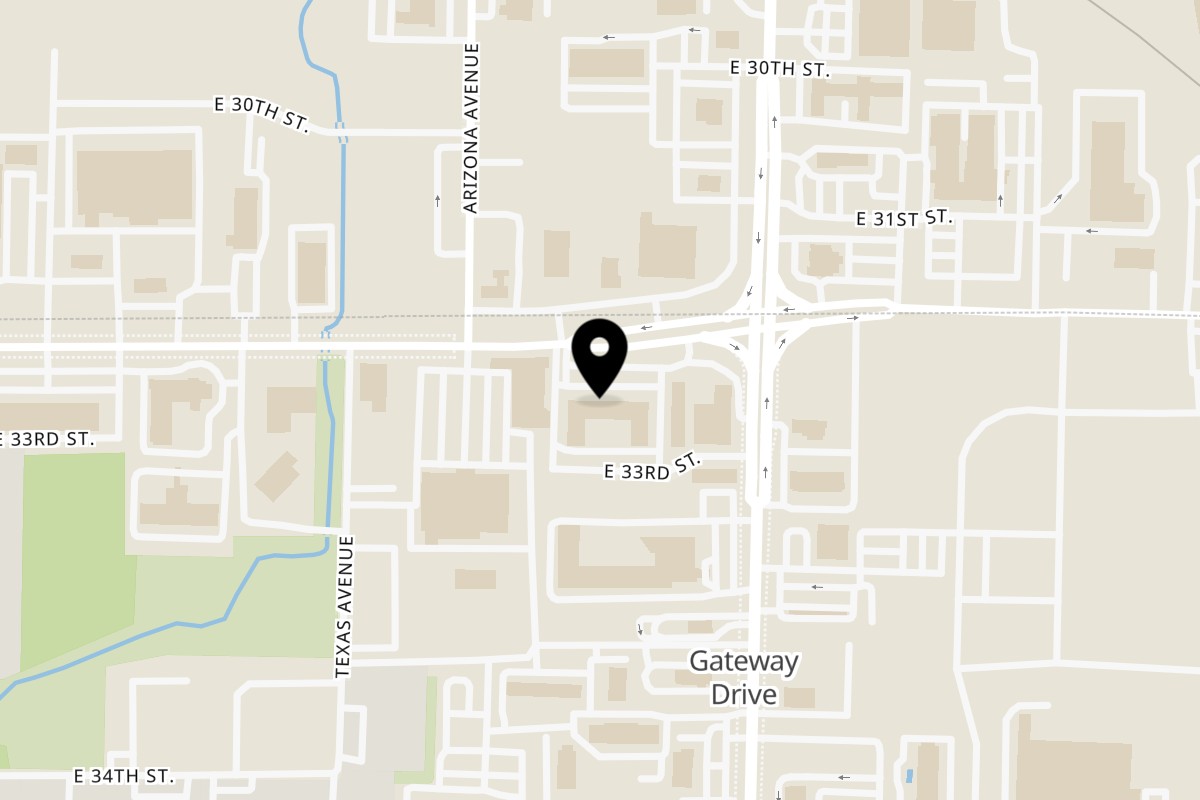 Map showing the location of Queen Of Phở on 2914 E 32nd St Ste 110 in Joplin